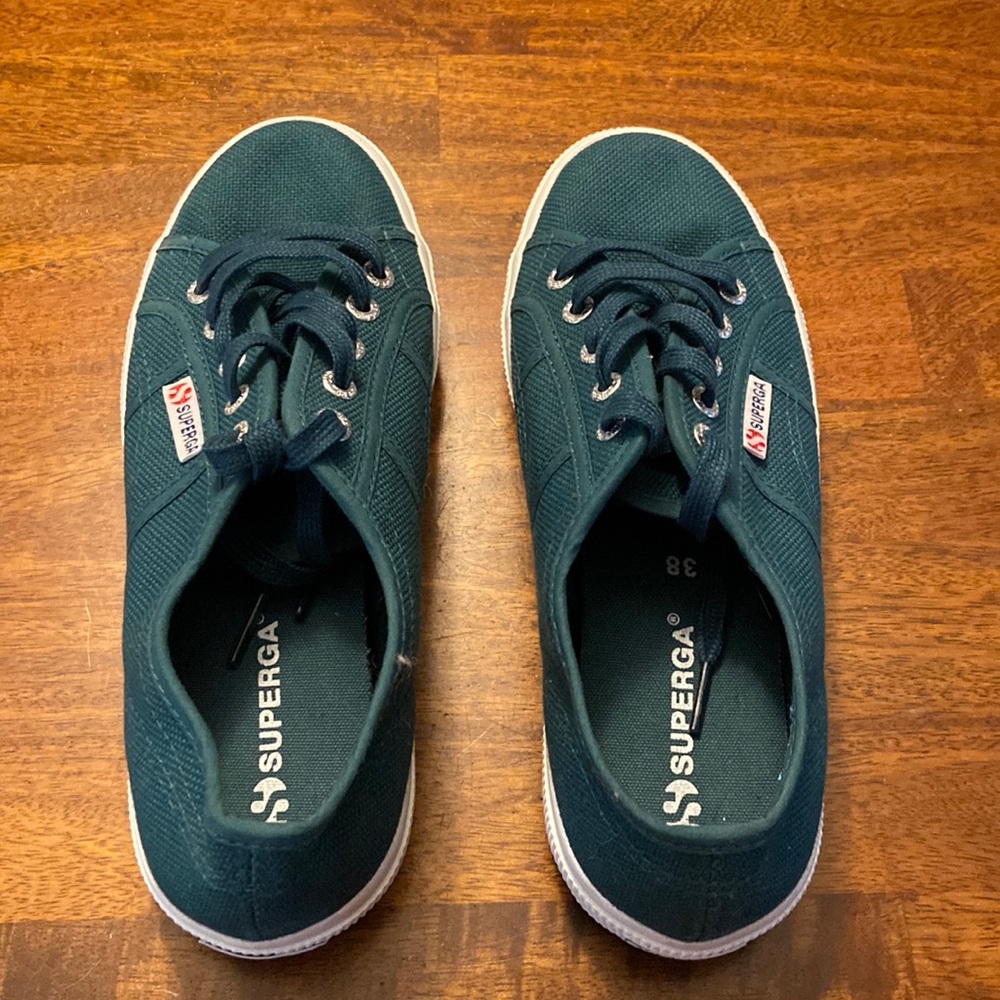 New Superga Green/Teal Sneakers